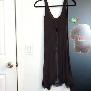 Urban Outfitters Kimchi Blue Sheer black Dress